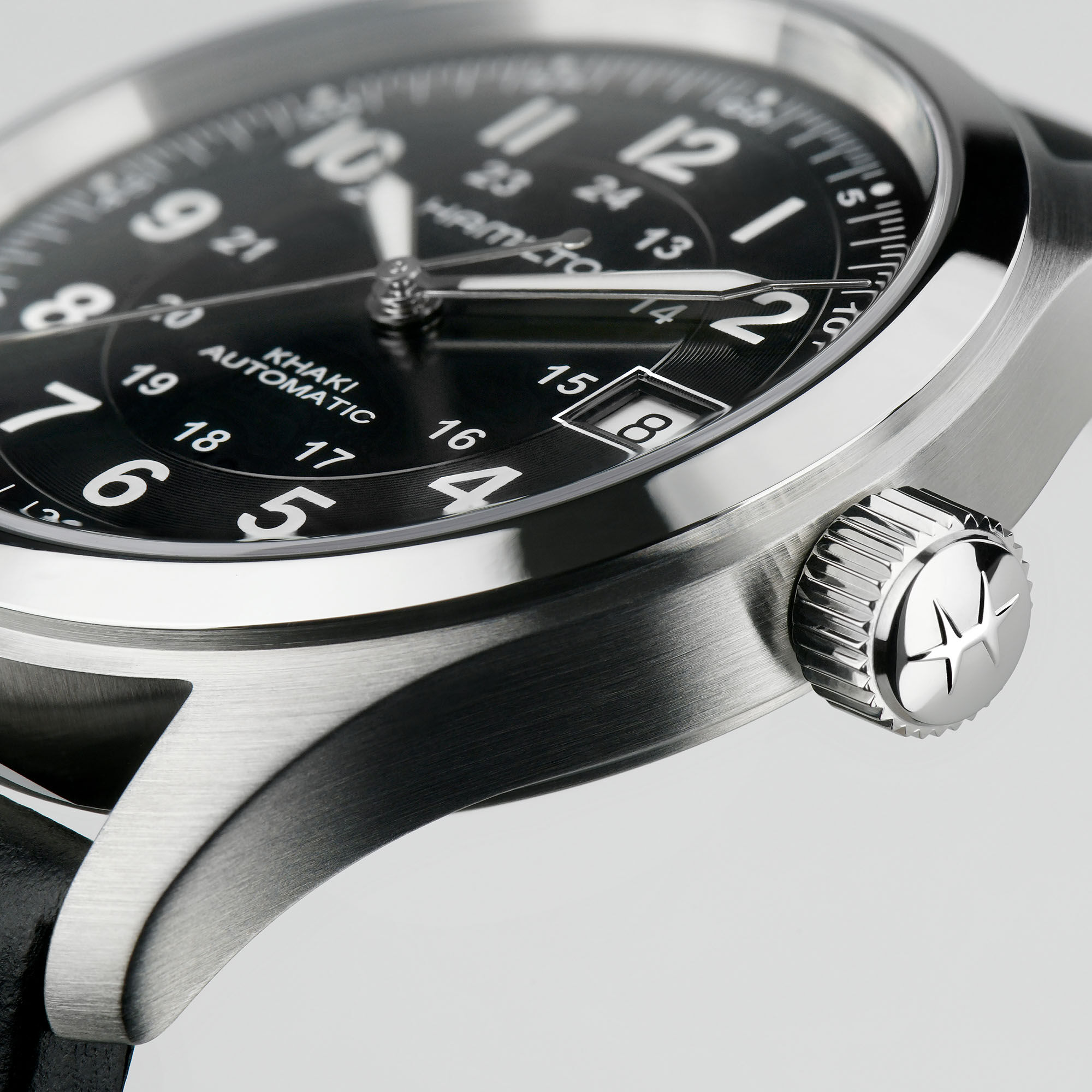 Hamilton Khaki Field Automatic 38 mm Stainless Steel | Maison Birks
